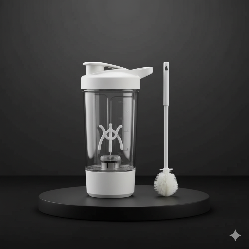 Electric Self Stirring Mug, Protein Powder Milkshake Shaker Bottle ,USB Charging Shaker Cup with Scale 15 Oz Water Cup, BPA Free