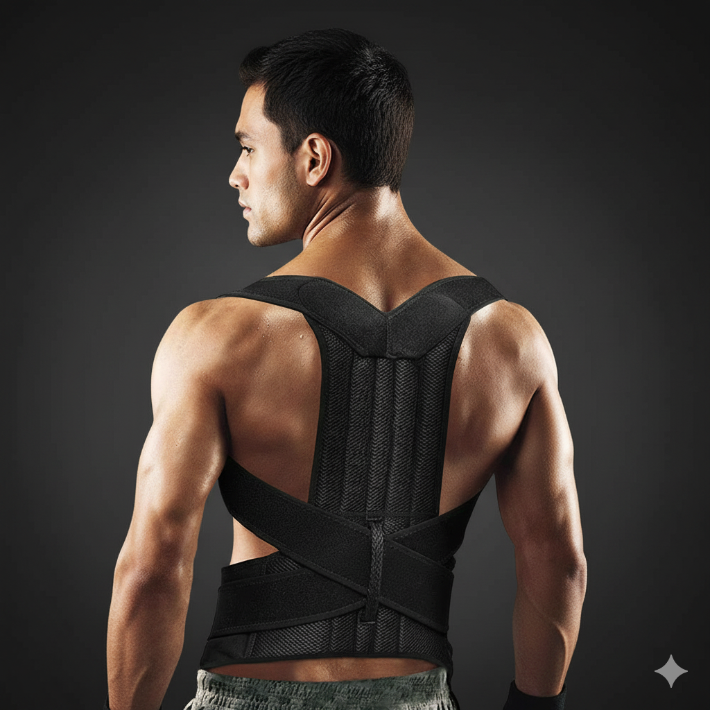 Adjustable Posture Corrector Back Support Shoulder Back Brace Posture Correction Spine Posture Corrector Postural Fixer Tape